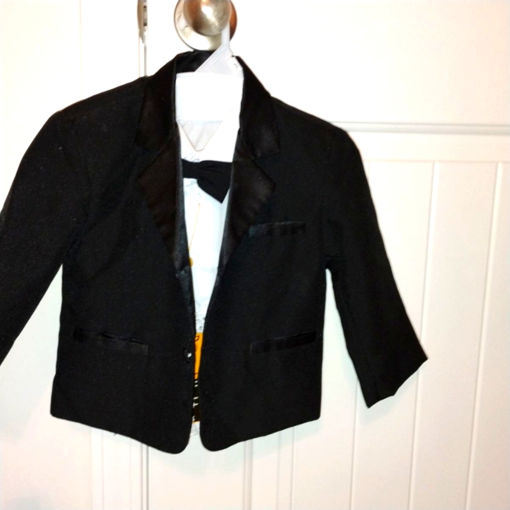 Peanut Butter Collection Tuxedo Jacket Sz-2 Black